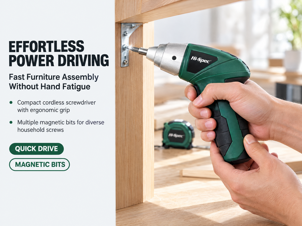 3.6V wireless screwdriver and electric drill 42-piece multi-functional lithium-ion power tool set