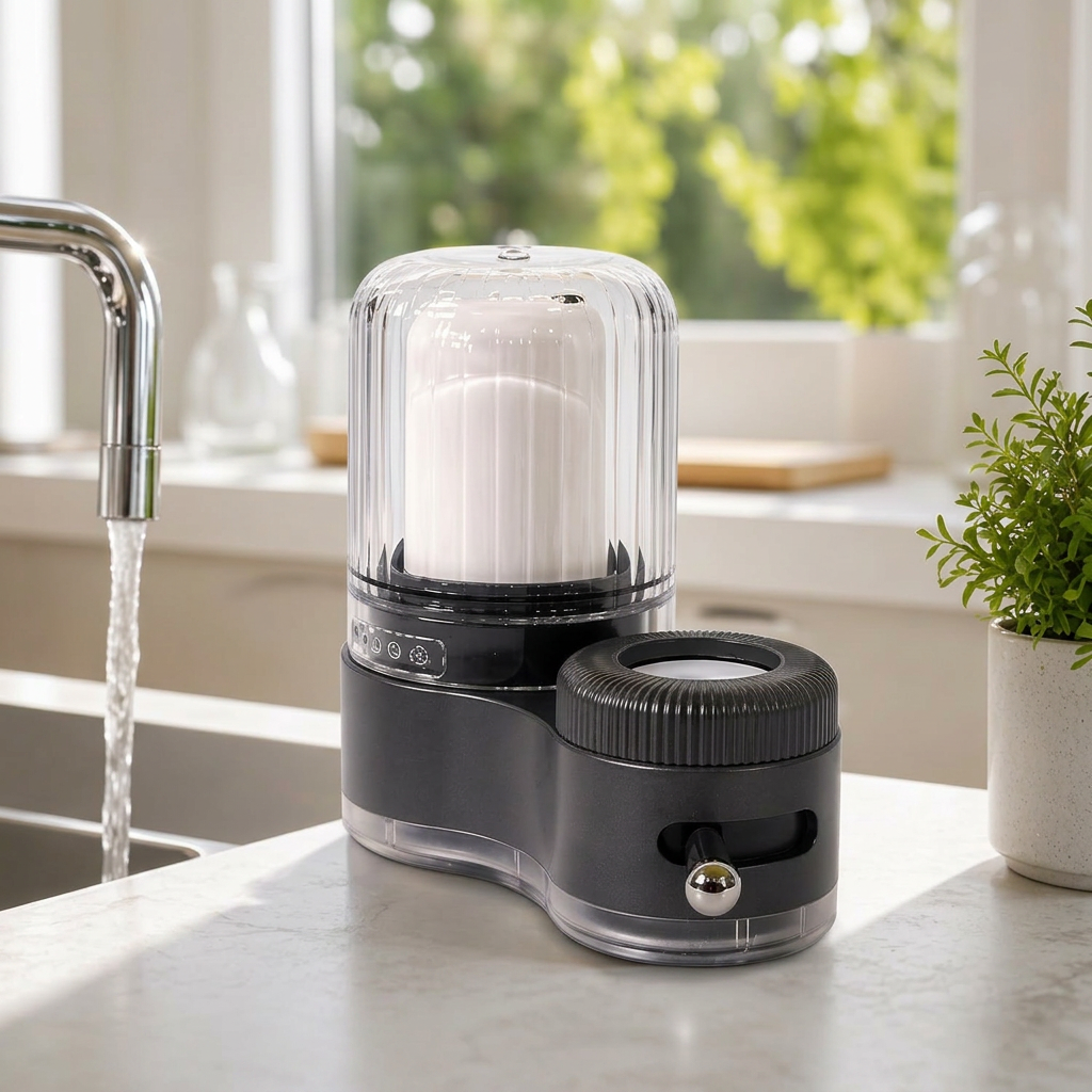 Kitchen faucet, water purifier, faucet-type water purifier