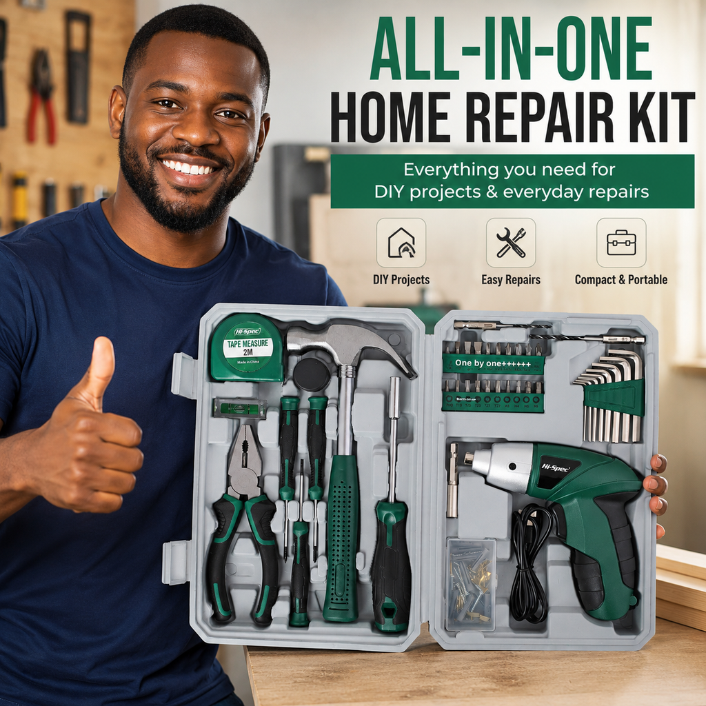 3.6V wireless screwdriver and electric drill 42-piece multi-functional lithium-ion power tool set